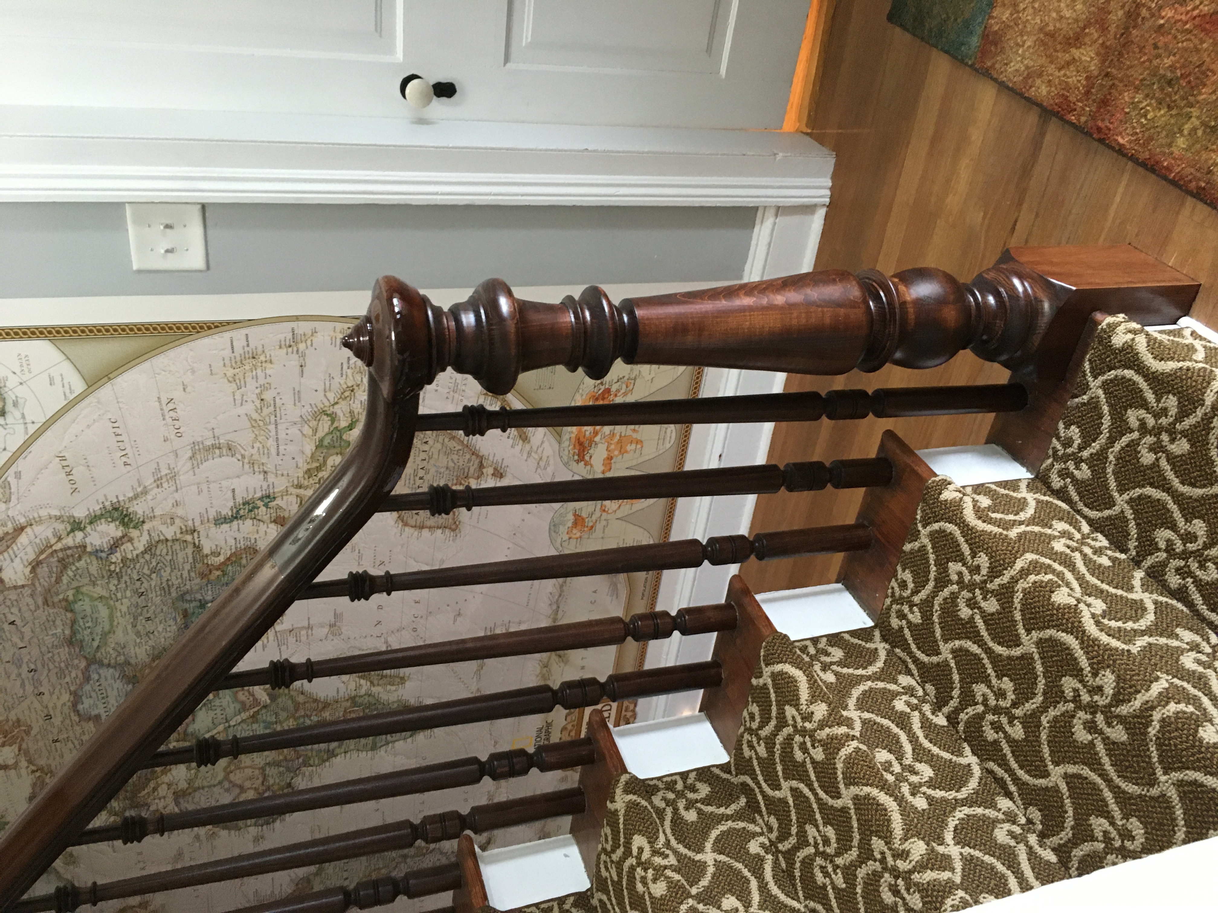 historic house railings restored