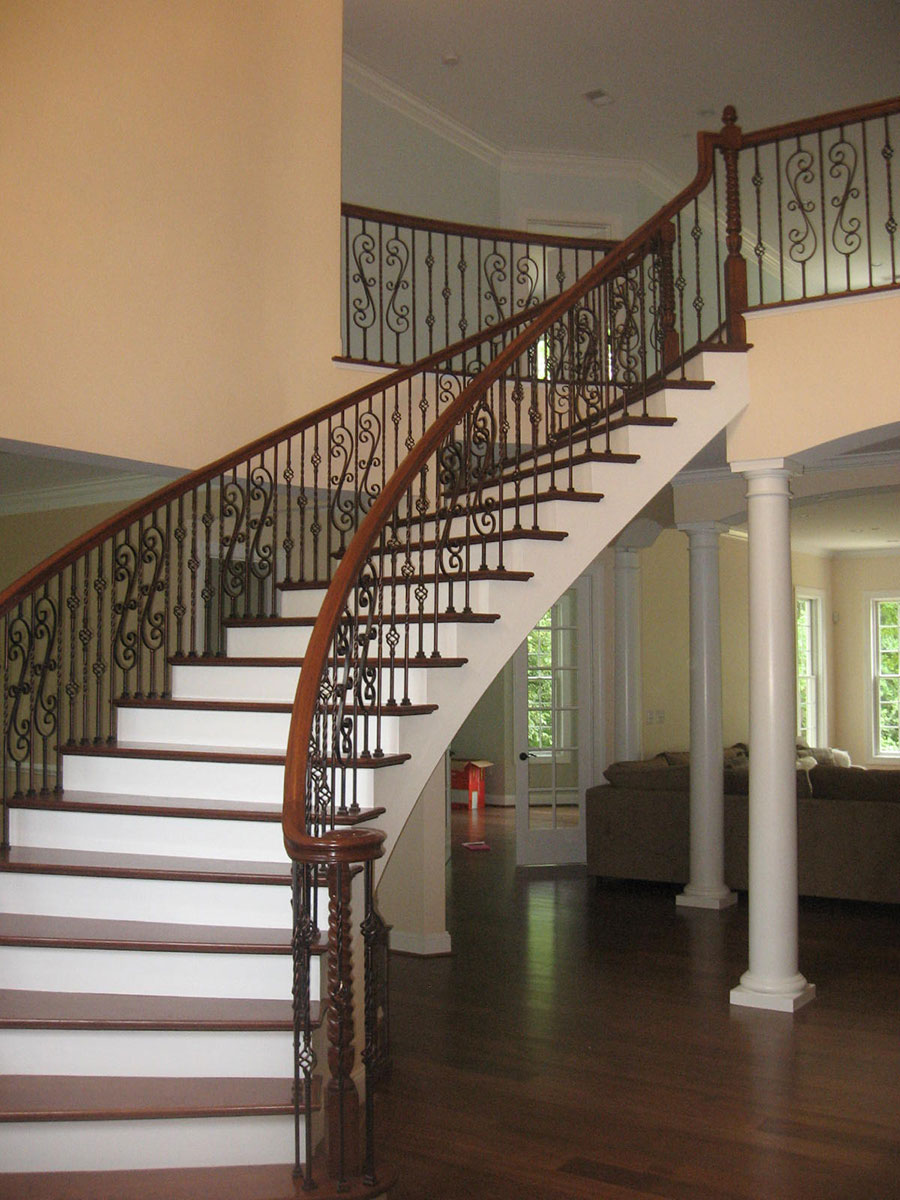 grand winding staircase