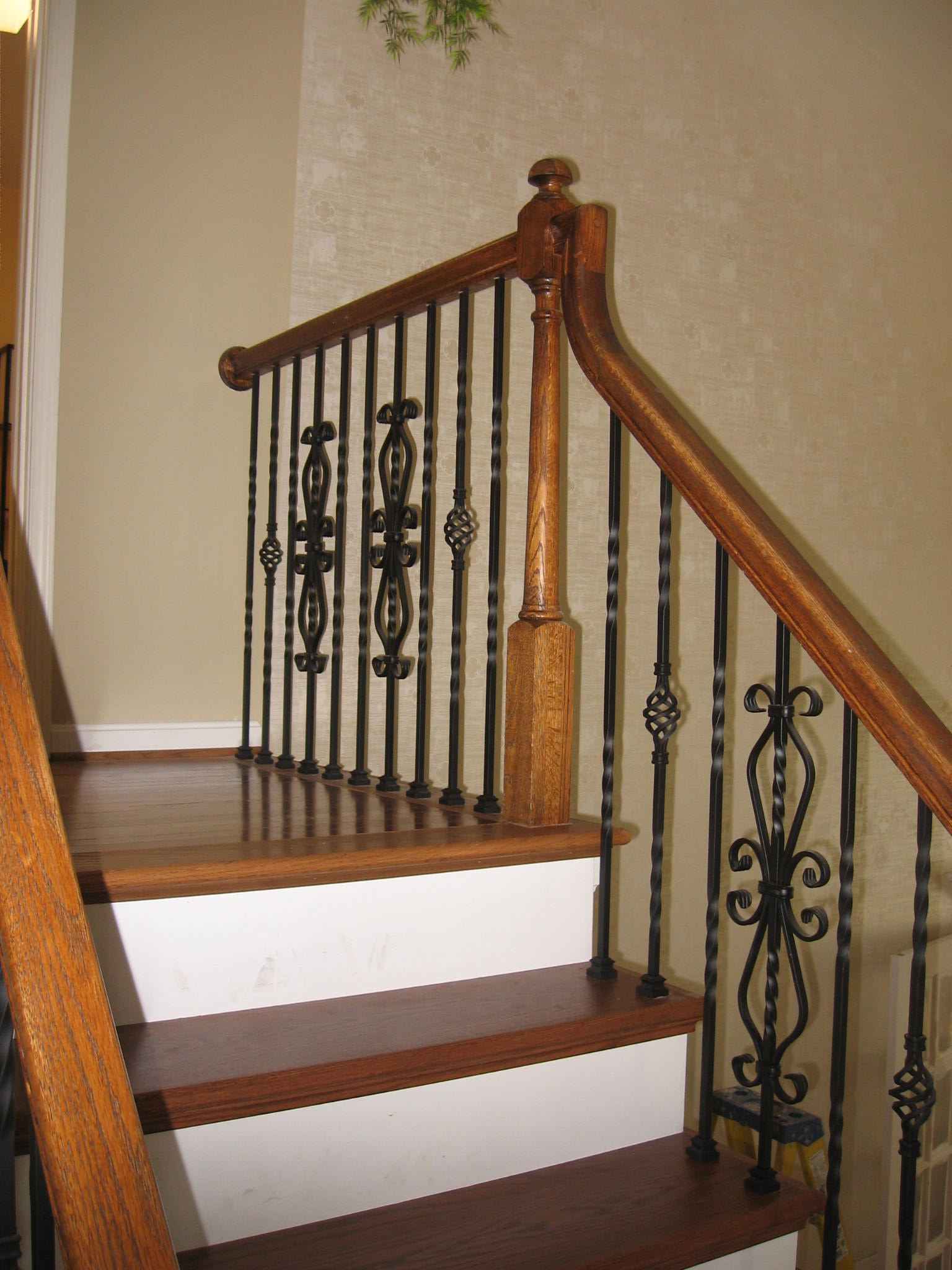 converted wooden staircase